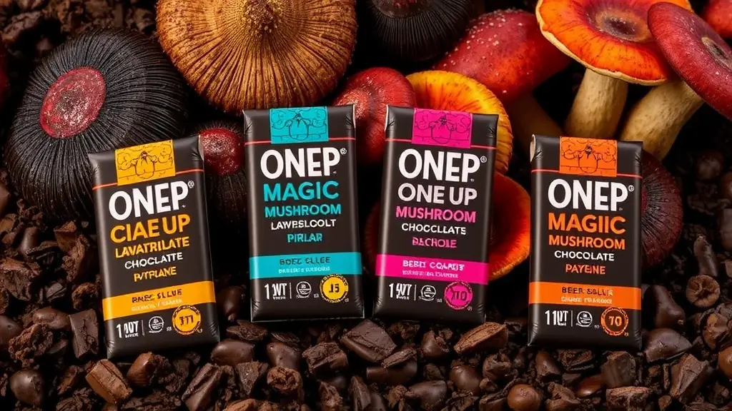 Buy Premium One Up Psilocybin Mushroom Chocolate Bars: A Delicious Journey to Mental Clarity