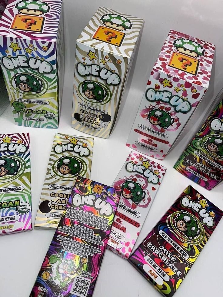 Buy One Up Psilocybin Mushrooms Cookies and Cream – The Ultimate Psychedelic Experience