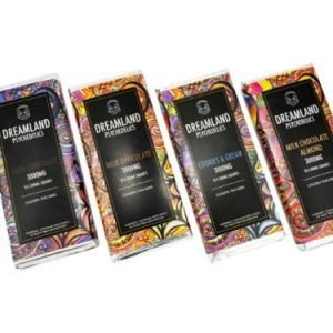 Buy Dreamland Psychedelics Cookies & Cream Milk Chocolate Bar