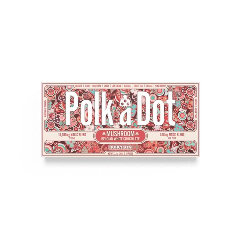Polkadot Mushroom Chocolate Bar