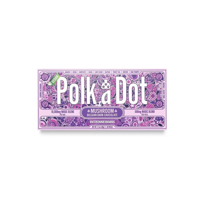 Polkadot Mushroom Chocolate Bar