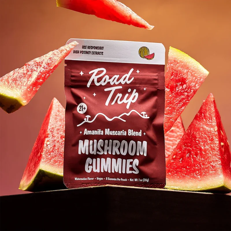 Road Trip Mushroom Gummies - Amanita Muscaria Magic Mushroom