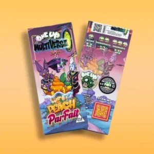 One Up Multiverse Peach Parfait Chocolate Bar: A Delicious Psychedelic Journey